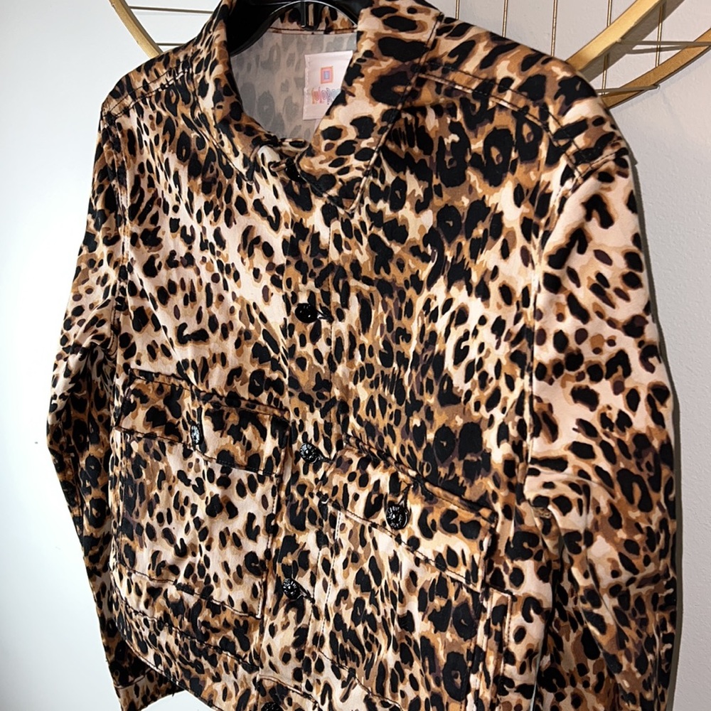 Lula Roe leopard jacket - Picture 6 of 10